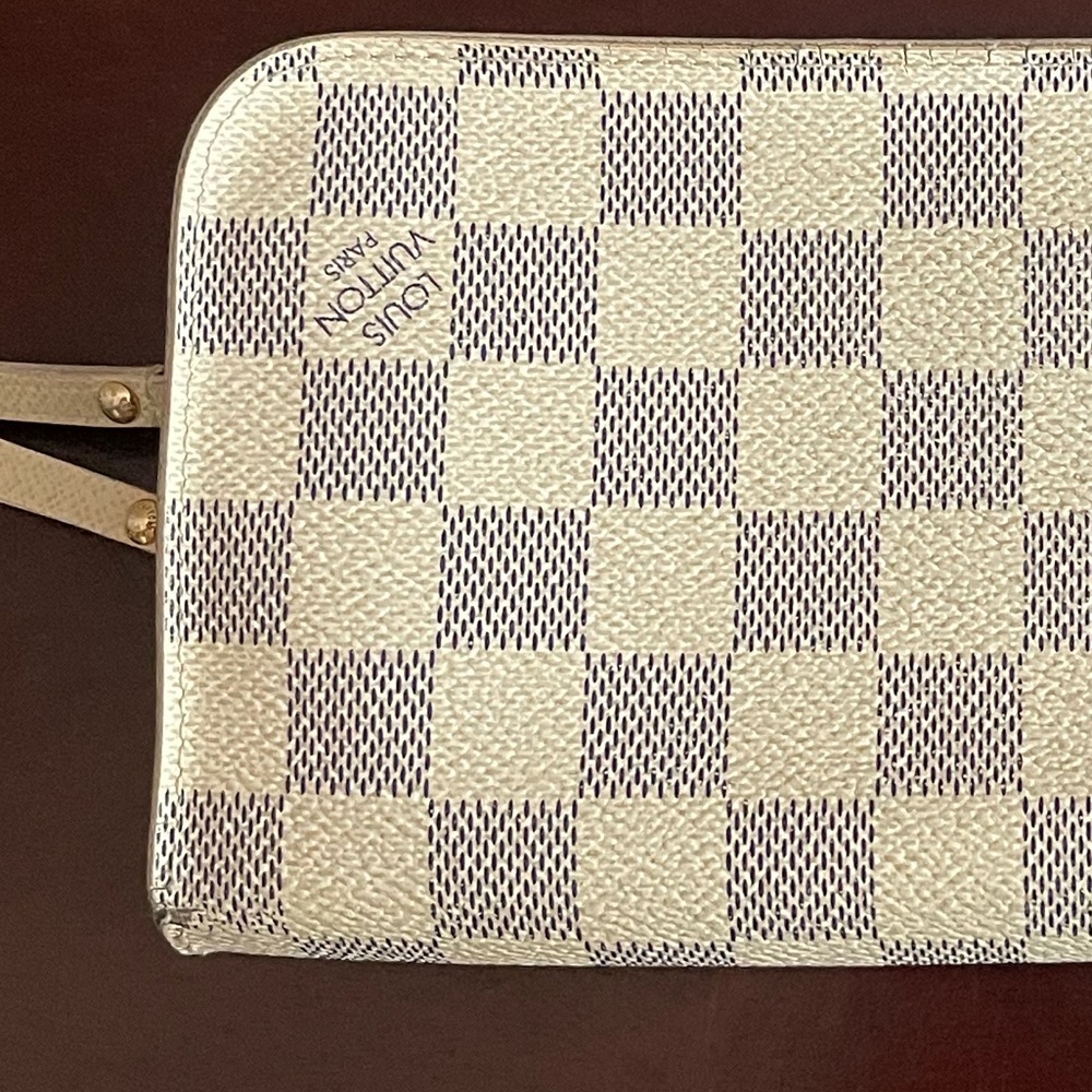 LOUIS VUITTON INSOLITE DAMIER AZUR LARGE WALLET - Picture 11 of 16